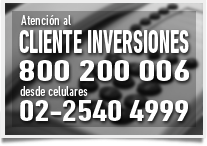 Atencin al Cliente Inversiones