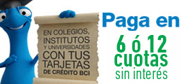 Paga en 6 � 12 Cuotas en Colegios, Institutos y Universidades