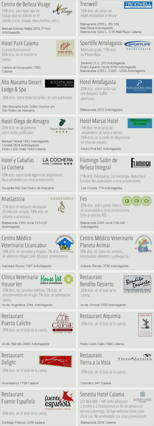 Beneficios Visa Minera