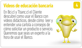 Videos de educaci�n bancaria