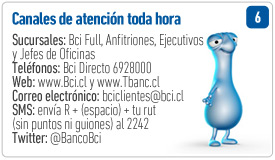 Canales de atenci�n toda hora