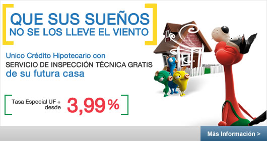 Hipotecario desde 3,99%