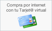 Compra por internet con tu Tarjet@ virtual