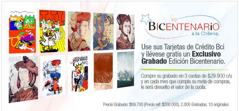 Grabados Bicentenario Bci